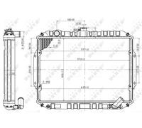 Radiateur, Refroidissement Moteur Pour MITSUBISHI L200