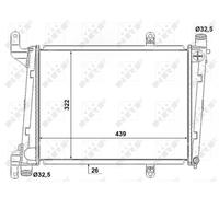 Radiateur, Refroidissement Moteur Pour VOLVO S40 V40