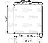 Radiateur, refroidissement moteur VALEO 734117