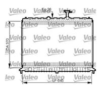 VALEO 735501 Radiateur du moteur