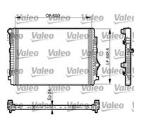 Radiateur, refroidissement moteur VALEO 735549