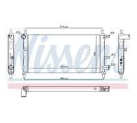 Radiateur Refroidisseur Convient pour Ford Fiesta IV Mazda 121 III Oui Jb J5