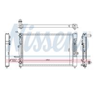 Radiateur Refroidisseur de Voiture Nissens pour Audi A4 8D2 B5 8D5 4B C5 Kit VW