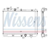 Radiateur Refroidisseur de Voiture Nissens pour Mazda Premacy CP 323 F VI Bj