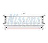 Radiateur Refroidisseur de Voiture Nissens pour Tesla Modèle S 5YJS