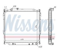 Radiateur, Refroidisseur D'Eau Convient pour Toyota Land Cruiser 90 J9 3.0 D-4D