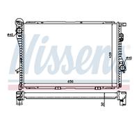 Radiateur,Refroidisseur D'Eau Radiateur de Convient pour BMW 5er E39 525tds