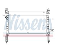 NISSENS 61769 Radiateur du moteur