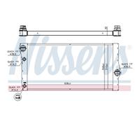 NISSENS 60769 Radiateur du moteur
