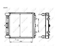 Radiateur Refroidisseur pour Porsche Boxster 911 Cabriolet 986 2.5 2.7 S 3.2 996