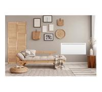 Radiateur Rubis 2000W Inertie Sèche Céramique Blanc NF Design Galbé - OCEANIC