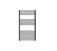 Radiateur salle de bain - ECD GERMANY - Sahara - 785 W - Anthracite - Fluide caloporteur - Electrique