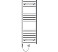 Radiateur Salle de bain électrique avec résistance 1200W - 400 x 1200 mm - Chrome