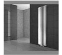 Radiateur Salle de Bain Stella 370x1400 mm- Blanc - Plat Blanc G