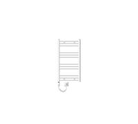 Radiateur sèche-serviette Electrique LuxeBath de Salle de Bain Sahara 500x800 mm Blanc Raccord Latéral Droit 300W