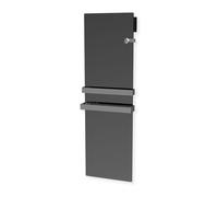 Radiateur Sèche Serviette VERRE MIROIR 1100W LCD