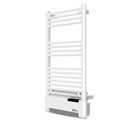 Radiateur sèche serviettes avec fluide 500W + soufflerie 1000W - Warmtech