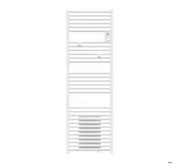 Radiateur sèche-serviettes avec soufflerie THERMOR RIVA 4 MIXTE (Blanc satin - 500 W + 1000 W soufflerie - 109,5 x 50 x 10,5 cm -
