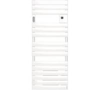 Radiateur sèche-serviettes connecté Adelis avec soufflerie 1500W Blanc Brillant - ATLANTIC - 861914 1