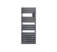 Radiateur sèche-serviettes connecté Adelis avec soufflerie 1750W Graphite - - 861651
