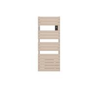 Radiateur sèche-serviettes connecté Adelis avec soufflerie 2000W Beige - - 861751
