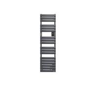 Radiateur sèche-serviettes connecté Adelis étroit 500W Graphite - - 861923