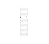 Radiateur sèche-serviettes connecté Adelis étroit 750W Blanc Carat - - 861927