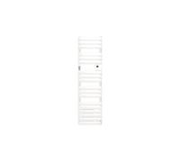 Radiateur sèche-serviettes connecté Adelis étroit avec soufflerie 1750W Blanc Brillant - - 862771