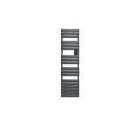 Radiateur sèche-serviettes connecté Adelis étroit avec soufflerie 1750W Graphite - - 861938