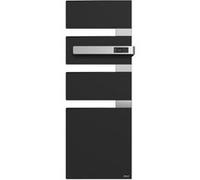 Radiateur sèche-serviettes connecté ALUTU VENTILO mât droite anthracite 1750W