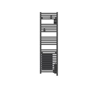 Radiateur sèche-serviettes connecté Doris avec soufflerie étroit 1300W Anthracite - - 851287
