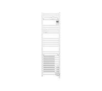 Radiateur sèche-serviettes connecté Doris avec soufflerie étroit 1500W Blanc carat - - 851292