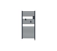 Thermor Radiateur sèche-serviettes connecté Riva 5 avec soufflerie Gris ardoise 4716XXXX