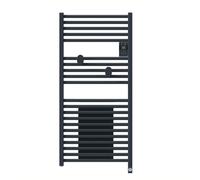 Thermor Radiateur sèche-serviettes connecté Riva 5 avec soufflerie Noir carbone 4716