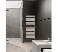 Radiateur sèche-serviettes électrique AIRELEC Nantua 3 - 500W, fluide caloporteur, programmation intégrée