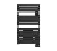 Radiateur sèche-serviettes électrique ASAMA CONNECTÉ II 1500W Anthracite - soufflant