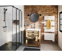 Radiateur sèche-serviettes électrique ASAMA CONNECTÉ II 750W Blanc