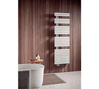 Radiateur sèche-serviettes électrique avec soufflant Soul Booster 750W - blanc - collecteurs à gauche IRSAP
