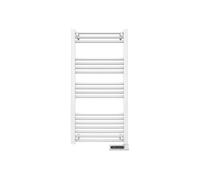 Radiateur Sèche-Serviettes Electrique Basse Consommation Ready Warm 9200 Smart Towel Blanc. 750 W, écran LED