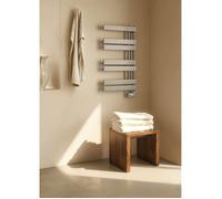 WARM TOWEL MODERN - Radiateur Sèche-serviettes Électrique À Huile 400W Inox. Basse Consommation