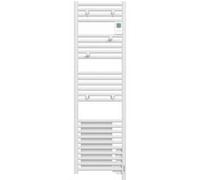 Radiateur sèche-serviettes électrique DORIS Digital étroit sans soufflerie 500W blanc - ATLANTIC - 851135 Blanc G