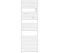 Radiateur sèche-serviettes électrique DORIS Digital sans ventilo 500W Blanc - ATLANTIC