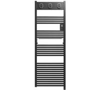 Radiateur sèche-serviettes MARAPI TACTILE anthracite 750W 145 x 50cm Anthracite G