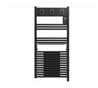 Sèche-serviettes électrique – Marapi Tactile soufflant anthracite – 1500 W – Inertie fluide – Technologie 3CS® – Programmable -