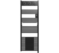 Radiateur sèche-serviettes MARAPI tactile souffllant anthracite 1750W Anthracite G