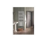 Radiateur sèche-serviettes Mixte Soufflerie RIVA 4 Blanc satiné 1750W - 471263