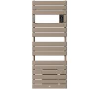 Radiateur sèche-serviettes Riviera 2 avec soufflerie, Brun sable, 1500 W, Standard - THERMOR - 498508