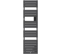 Radiateur sèche-serviettes Riviera 2 avec soufflerie, Gris menhir, 1500 W, Étroit - THERMOR - 498254