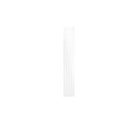 ECD Germany Radiateur Sèche-Serviettes Stella vertical - 260 x 1800 mm - Blanc - Design Blanc