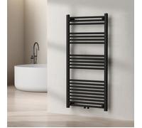 Radiateur sèche-serviettes Voss acier 120 x 60 cm noir